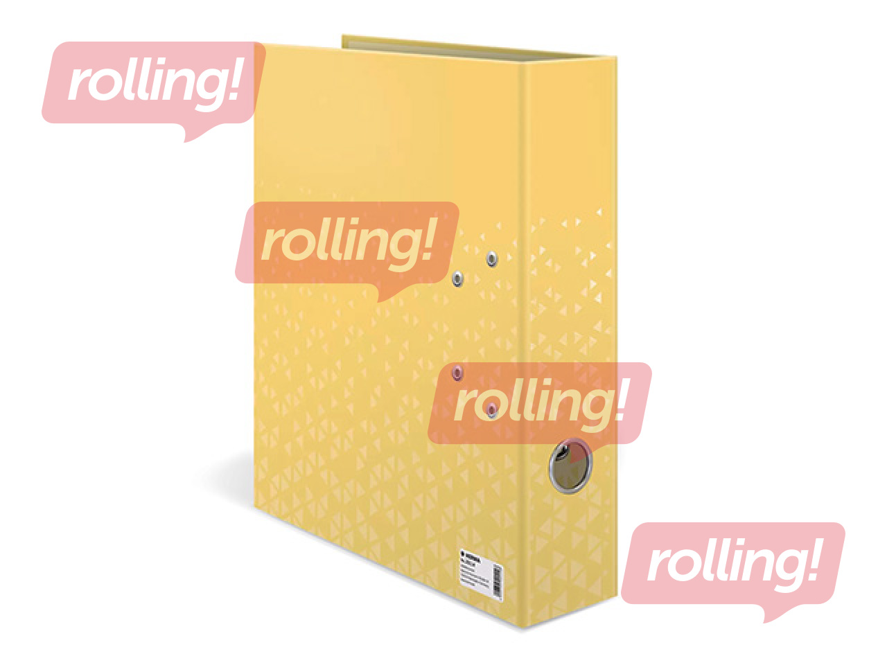 Mape reģistrs Herma Color, dzeltena, A4, 70mm