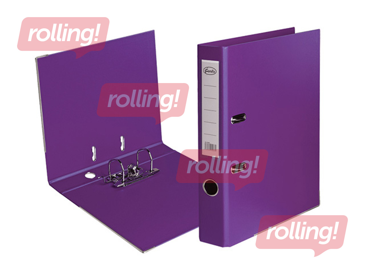 Lever arch file Forofis, purple, A4, 50mm