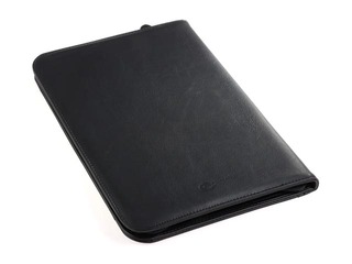 Folder with zip Rillstab Excellent De Luxe, A4, black