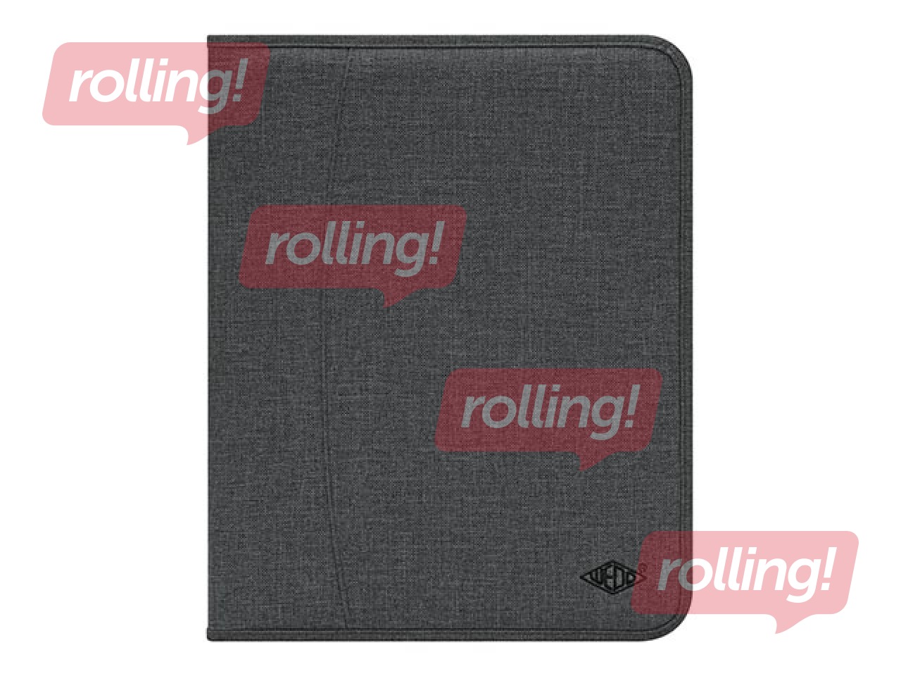 Папка на молнии Wedo College, А4, серая