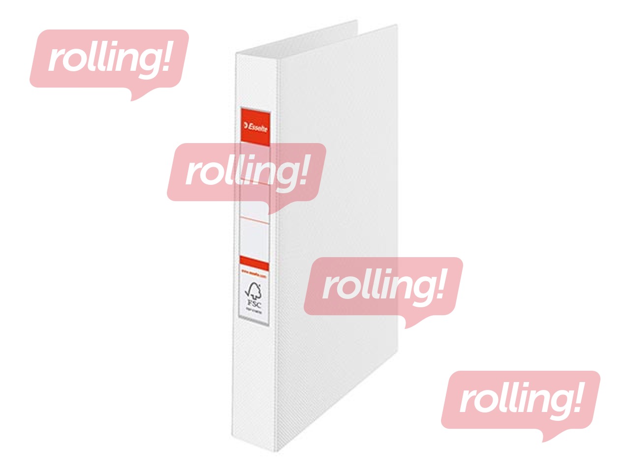 Ring Binder Esselte, A4, 2 rings, white, 25mm