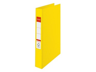 Ring Binder Esselte, A4, 2 rings, yellow, 25mm