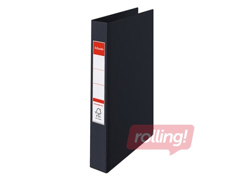 Ring Binder Esselte, 2R, A4, black, 25mm