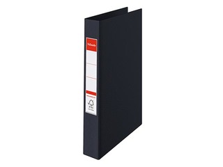 Ring Binder Esselte, 2R, A4, black, 25mm