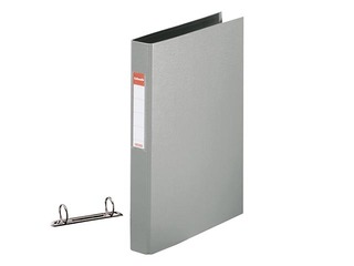 Folder with 2 rings Esselte A4, grey, 25mm