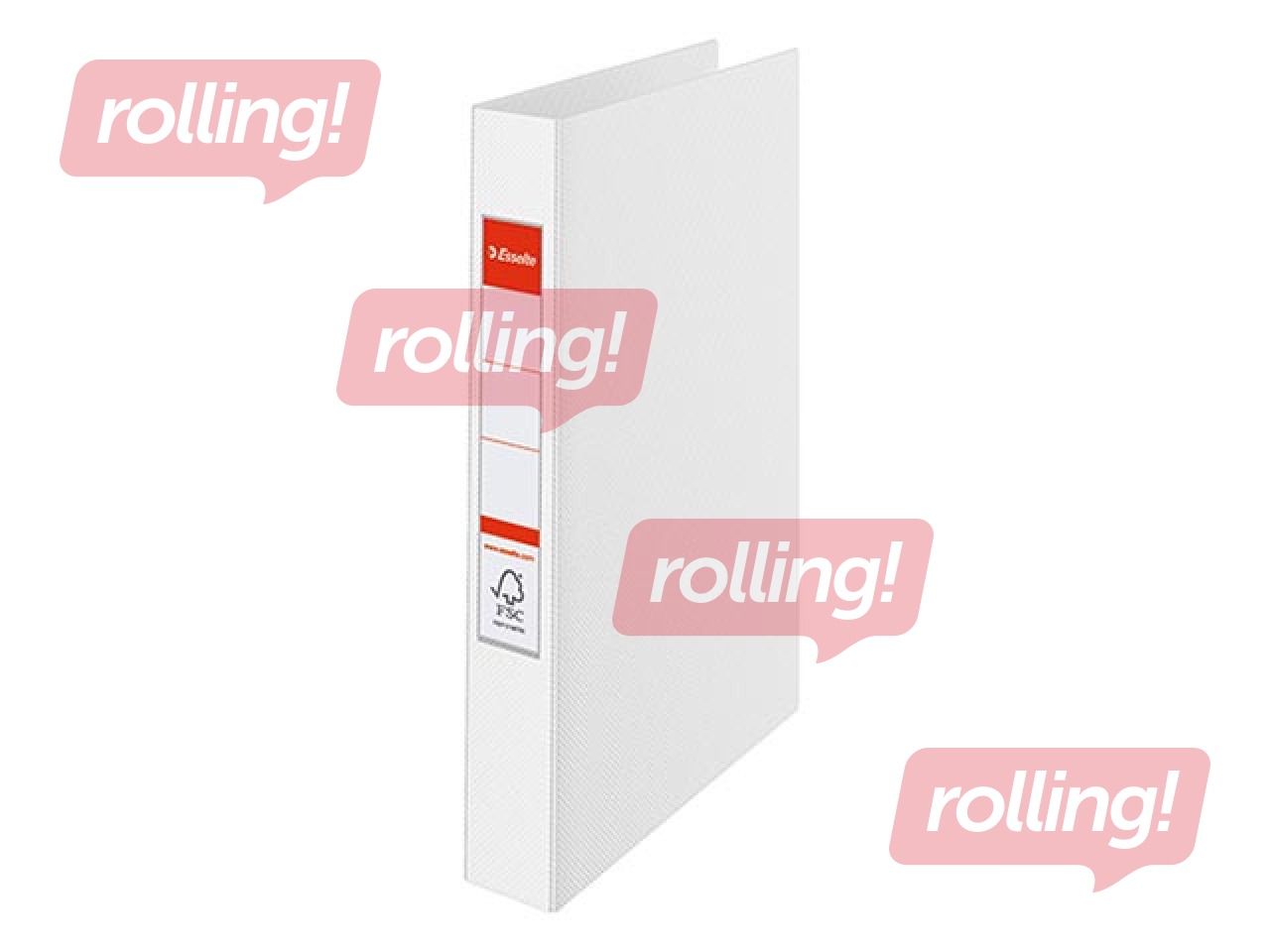 Mape ar 4 riņķiem Esselte, A4, balta, 25mm