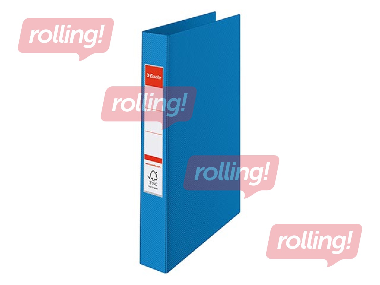 Mape ar 4 riņķiem Esselte, A4, zila, 25mm