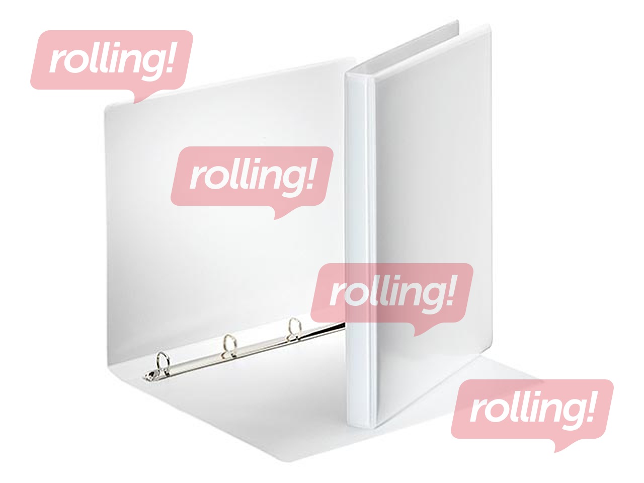 Ring Binder Esselte Panorama A4, 4 rings, white, 15mm