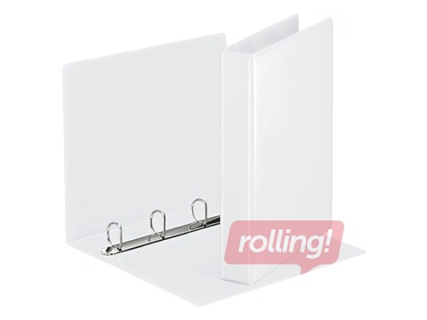 Folder with 4 rings Panorama, A4, white, 30mm