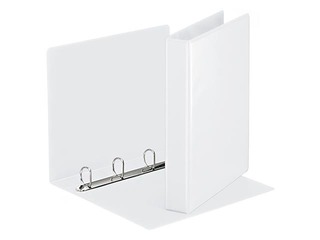 Папка на 4-х кольцах Panorama, A4, белая, 30мм