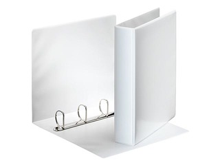 Mape ar 4 riņķiem Panorama, A4, balta, 40mm