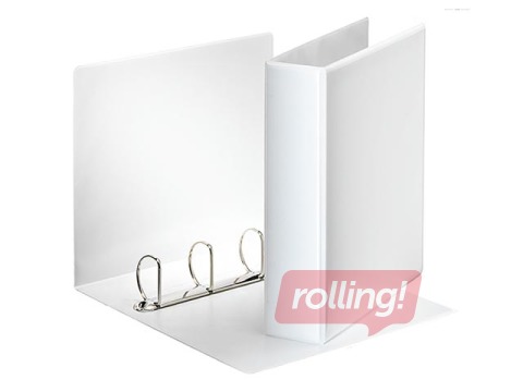 Folder with 4 rings Panorama, A4, white, 50mm