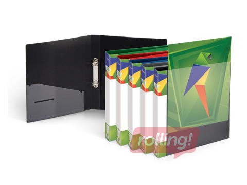 Ring binder Forpus, A4, 2 rings, 20 mm, blue