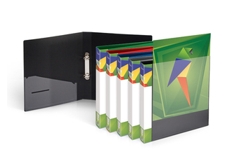 Ring binder Forpus, A4, 2 rings, 20 mm, blue