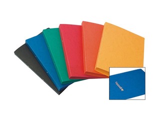 Folder with 2 rings in the Multi-S, A4, cardboard, red, 16mm