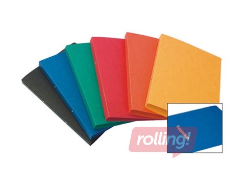 Mape ar 2 riņķiem Multi-S, A4, kartona, oranža, 16mm