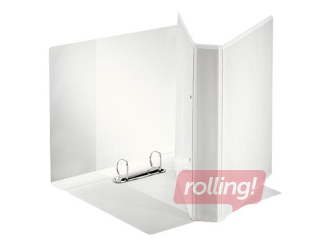 Folder with 2 rings Panorama, A4+, white, 30mm
