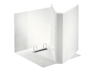 Folder with 2 rings Panorama, A4+, white, 30mm