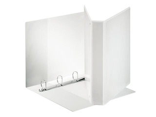 Panorama Binder Esselte, A4+, 4 rings, white, 30mm