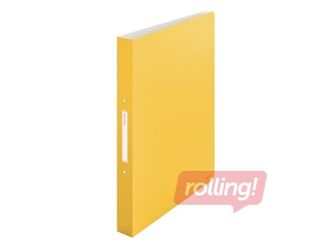 Mape ar 2 riņķiem Leitz Cosy, A4, dzeltena, 25mm