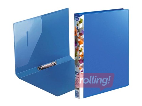 Ring binder Forofis, A4, 2 rings, blue, 20mm