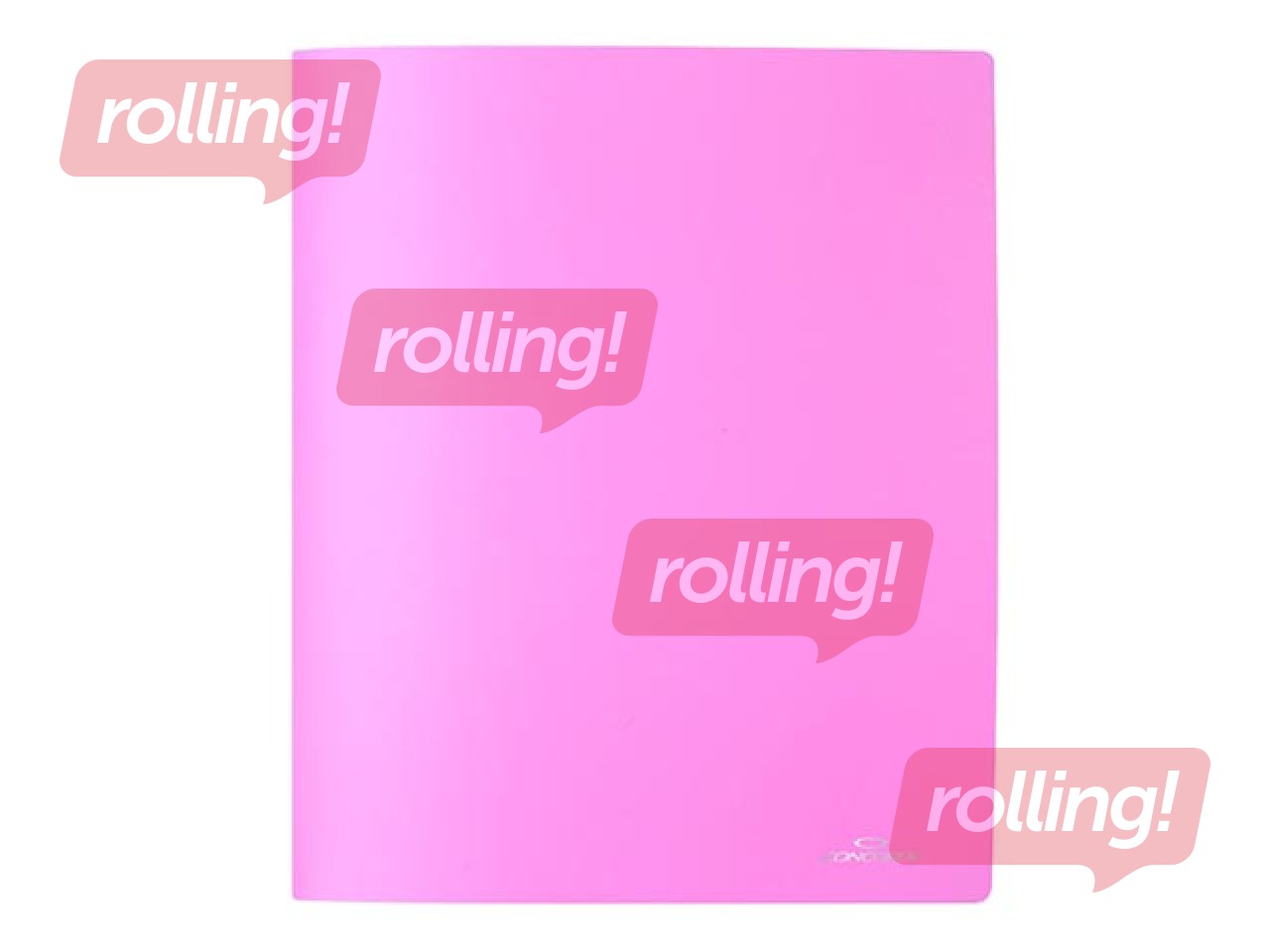 Mape ar 4 riņķiem Concorde, A4, pasteļrozā, 36mm