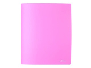 Ring binder Concorde, A4, 4 rings, pastel pink, 36mm
