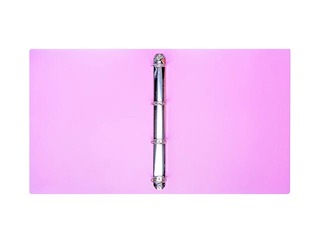 Rõngasmapp Concorde, A4, 4 rõngaga, heleroosa, 36mm