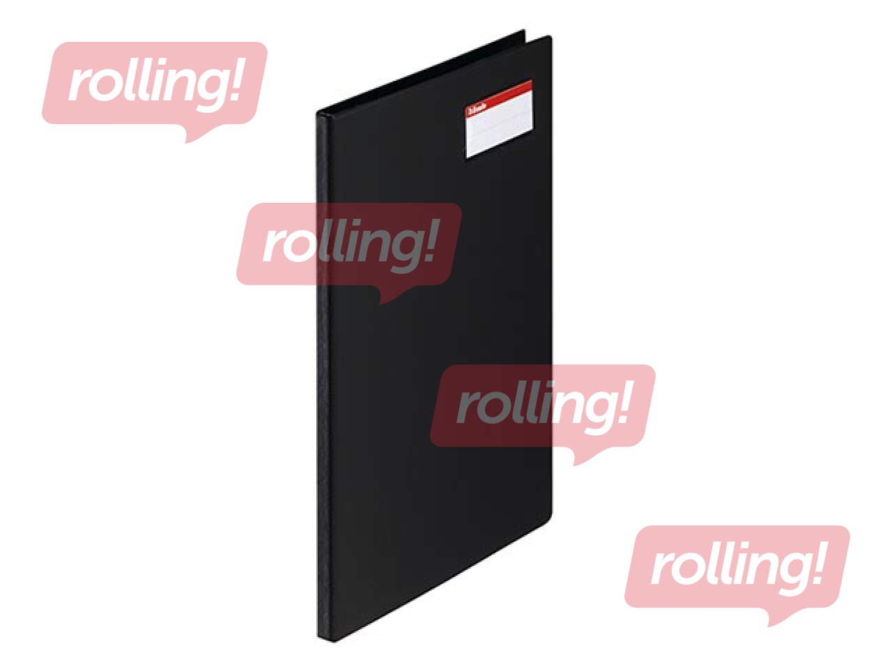 Mape ar piespiedēju Esselte, A4, melna