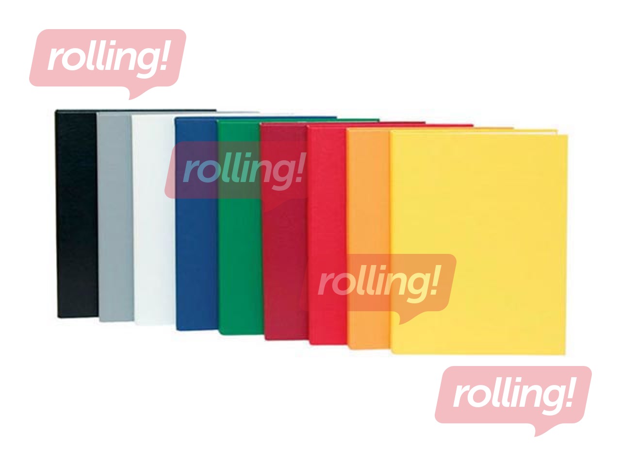 Mape ar piespiedēju Multi-S, A4, melna 