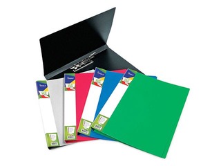 Lever grip folder Forpus, A4, red