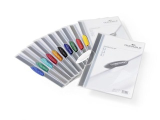Mape ar baltu klipsi Durable Swingclip, A4 