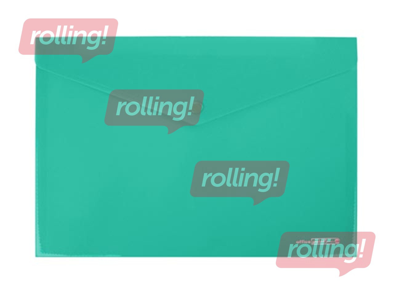 Папка конверт Office Point, А4, зелёная