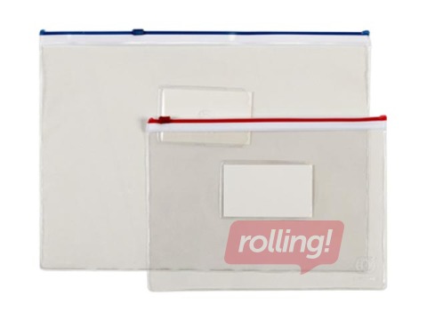 Mape - slēdzama Office Point, A4, caurspīdīga