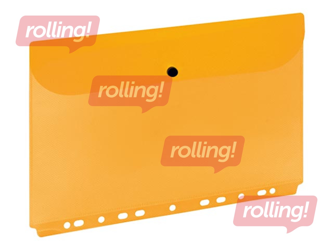 Mape - aploksne iešujama Grand, A4, oranža