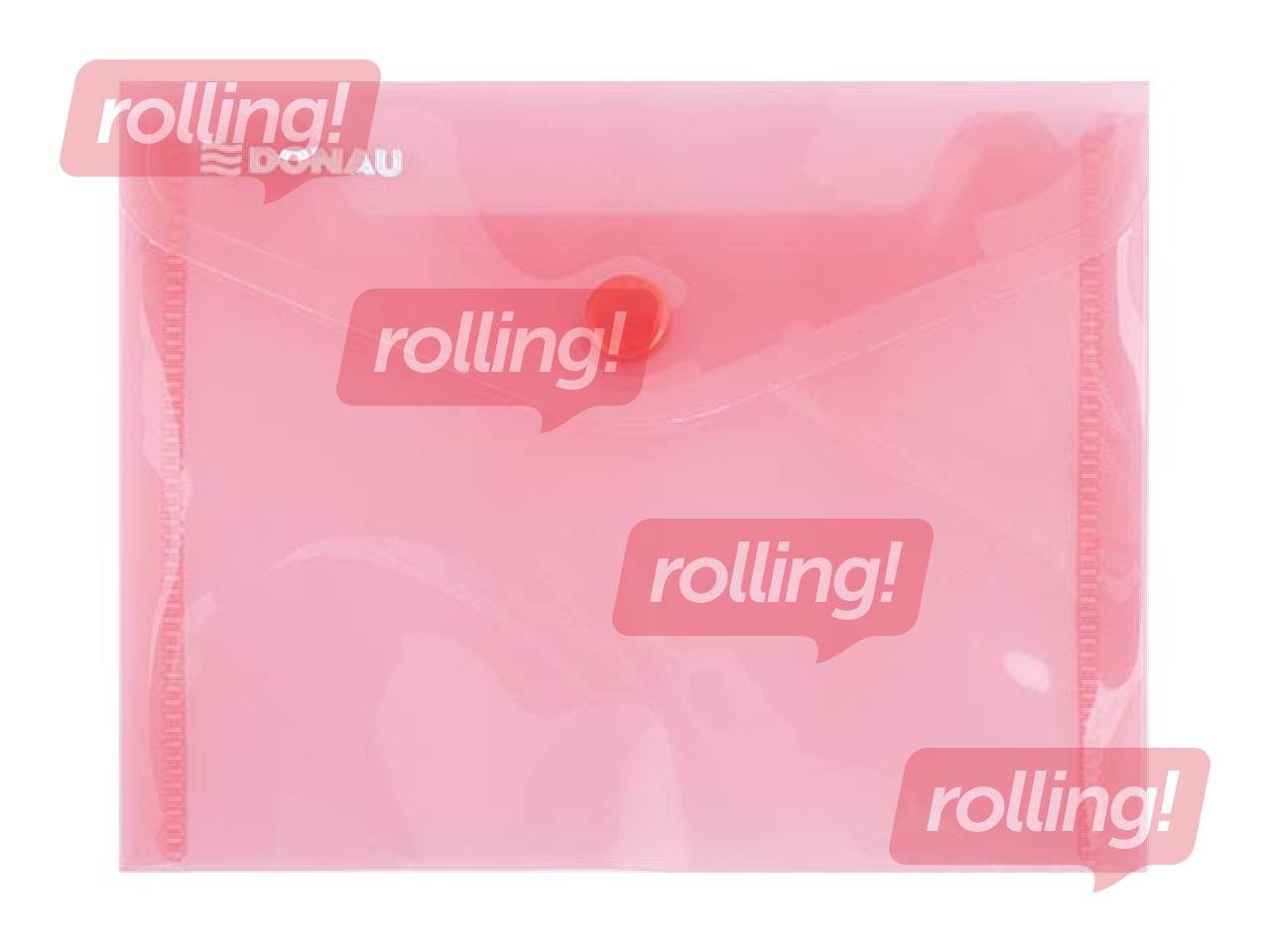 Mape - aploksne Donau, A6, caurspīdīga, sarkana