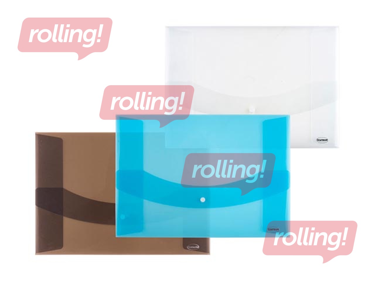 Kaust - ümbrik Centrum, A3, 0.4 mm, valge