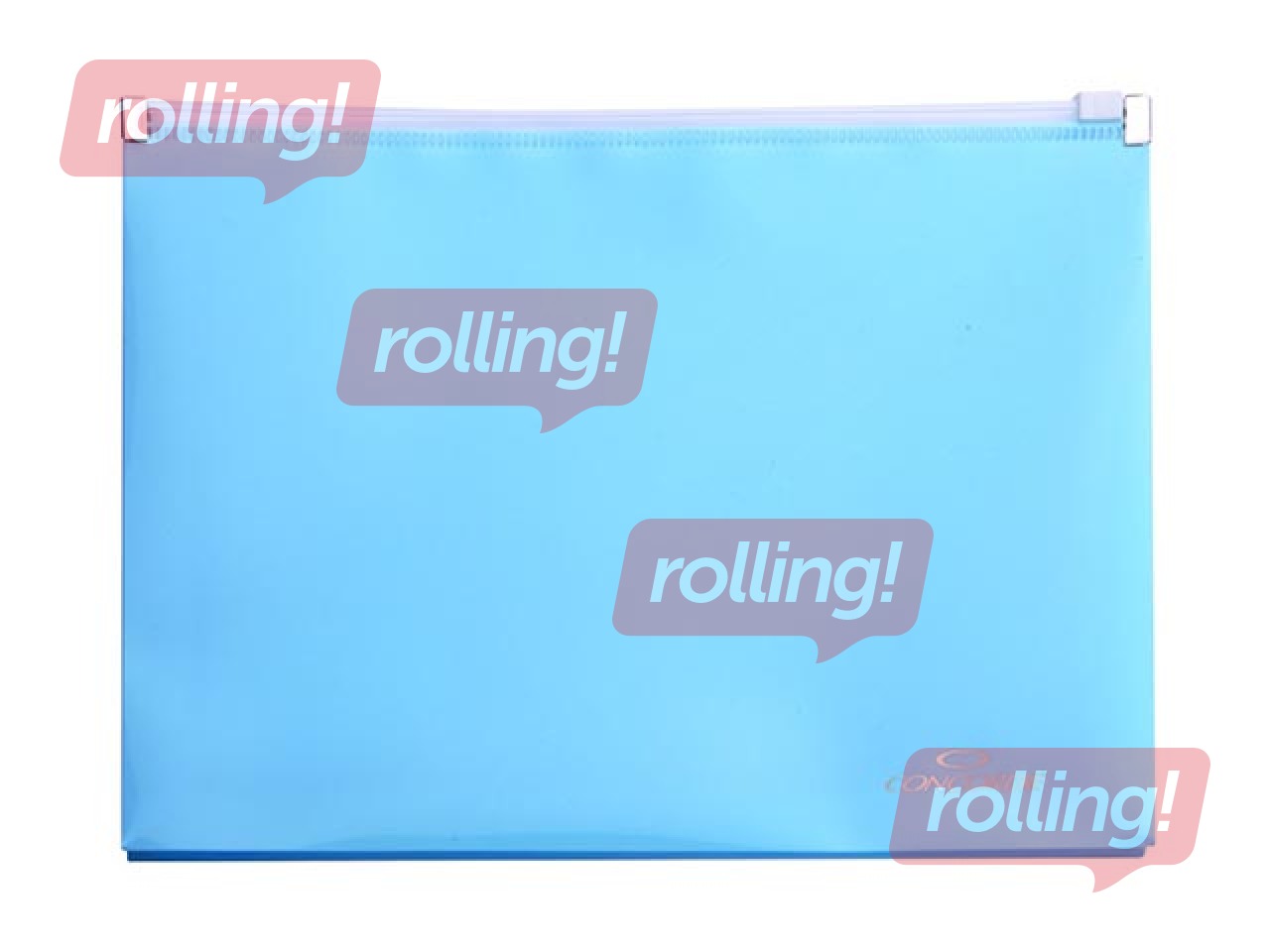 Mape - slēdzama Concorde, A4, pasteļzila