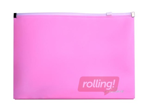 Folder with closure Concorde, A5, pastel pink