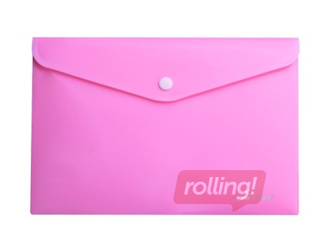 Mape - aploksne Concorde, A4, pasteļrozā