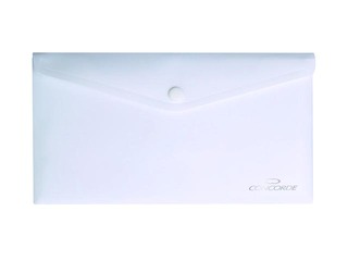 Папка конверт Concorde, DL, белая