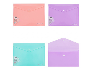 Folder-envelope Astra, pastel colors, A4