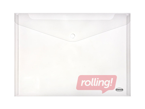 Envelope folder, Centrum, transparent, A4