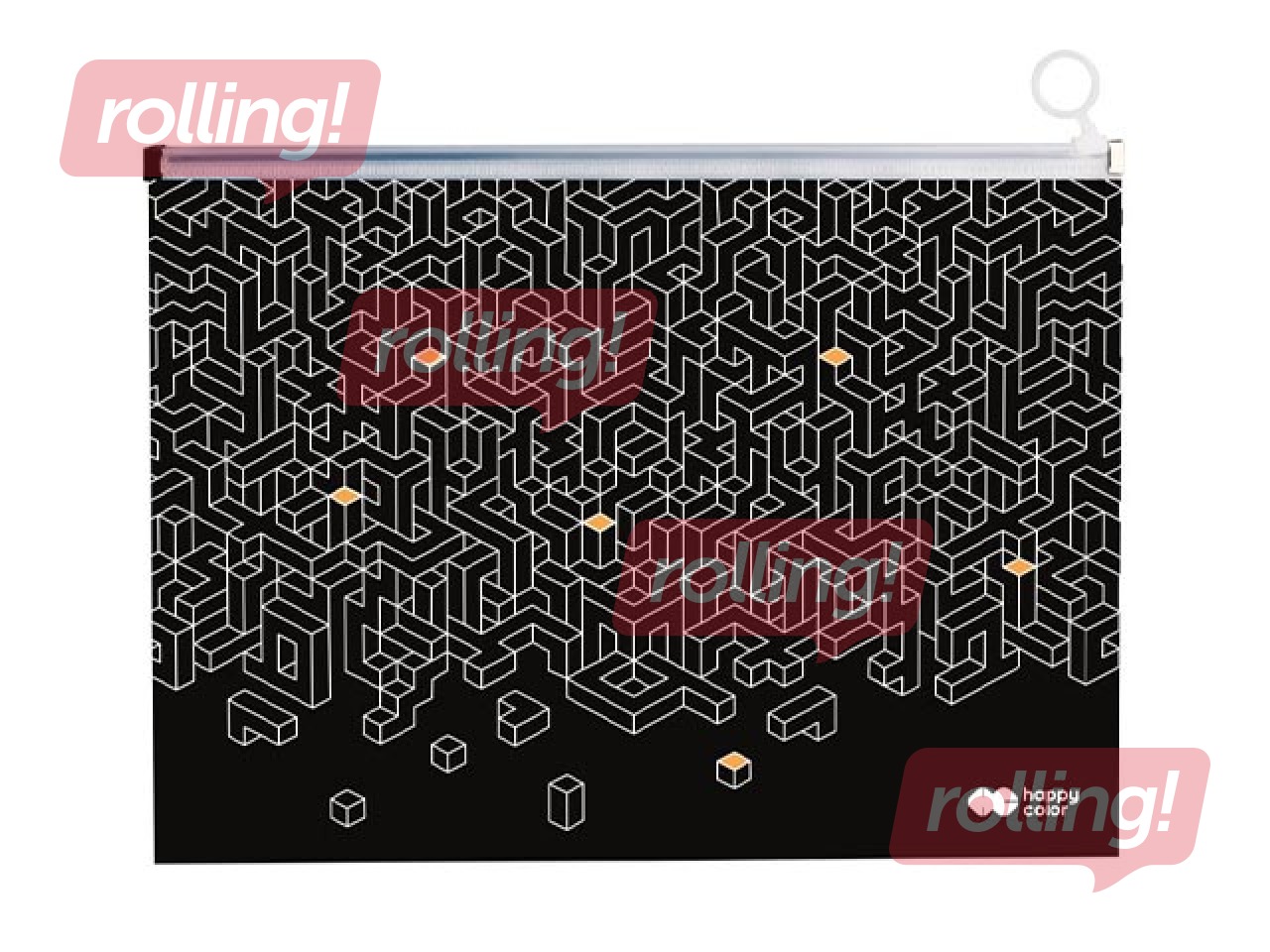 Mape Happy Color, Just, B4+, ar zip rāvējslēdzēju