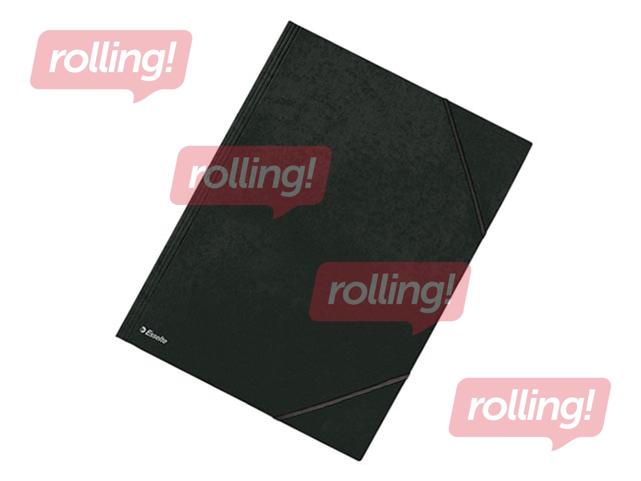 Folder with rubber Esselte A3, cardboard, black