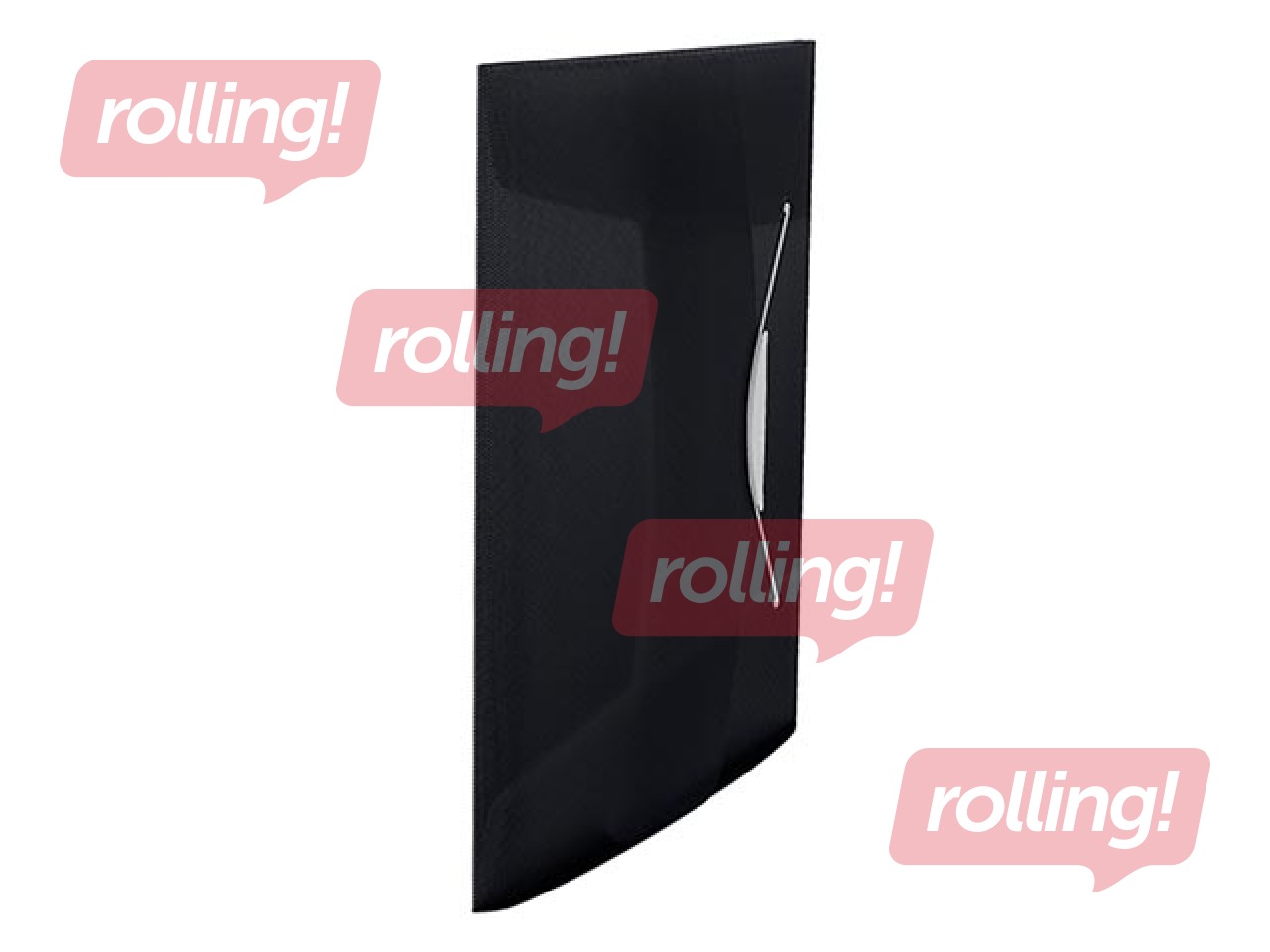 Mape ar gumijas aizdari Esselte Vivida, A4, 150 lapām, melna