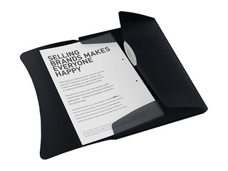 Mape ar gumijas aizdari Esselte Vivida, A4, 150 lapām, melna