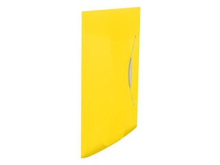 3-Flap Folder Esselte Vivida, A4, 150 sheets, translucent, yellow
