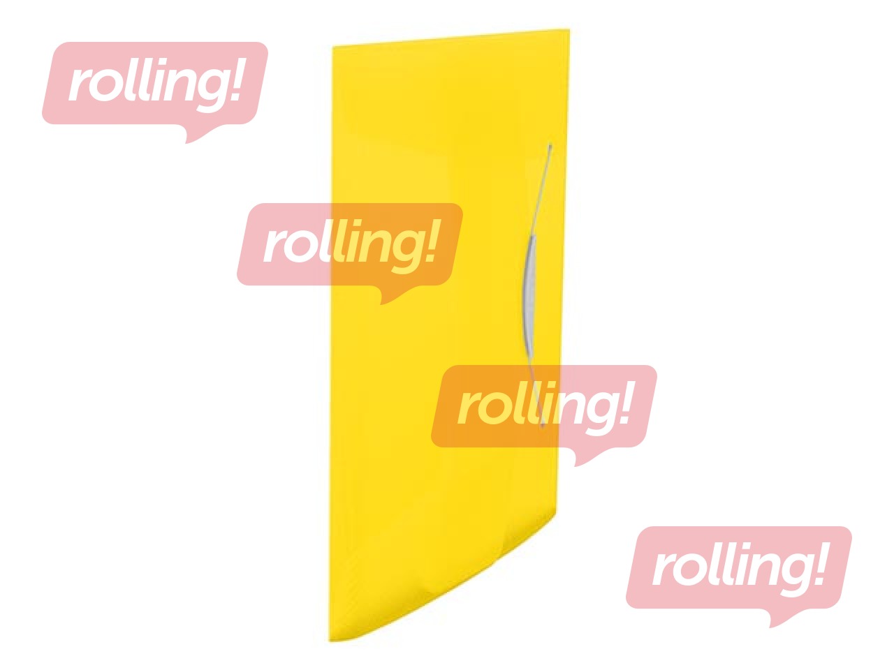 3-Flap Folder Esselte Vivida, A4, 150 sheets, translucent, yellow