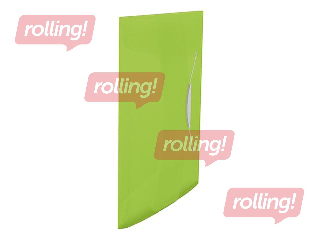 Mape ar gumijas aizdari Esselte Vivida, A4, 150 lapām, zaļa